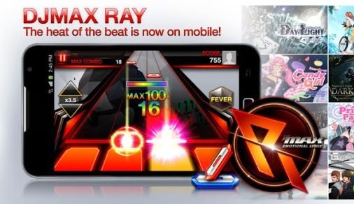 دانلود بازی موبایل اندروید جدید و قشنگ DJMAX RAY با فرمت اندروید