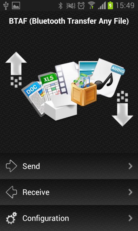دانلود نرم افزار Bluetooth Transfer Any File برای اندروید