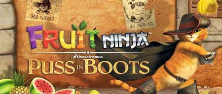 دانلود بازی جذاب برش میوه ها Fruit Ninja Puss in Boots برای اندروید