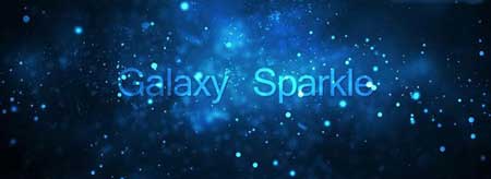 دانلود لایو والپیپر Galaxy Sparkle برای اندروید