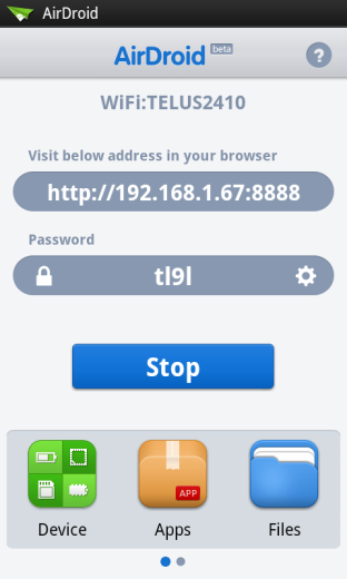 دانلود نرم افزار کاربردی و خوب برای اندروید AirDroid v2.0.6